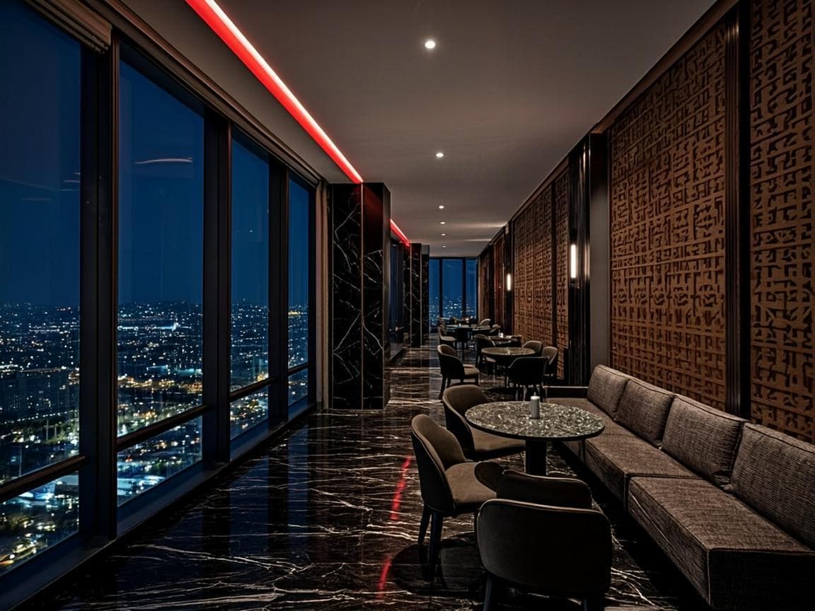Arab SEO headquarters at Sheikh Rashid Tower, DWTC